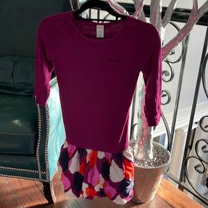 Gymboree kids size 12 dress. Maroon color